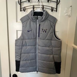 UW Huskies Nike Puffer Vest
